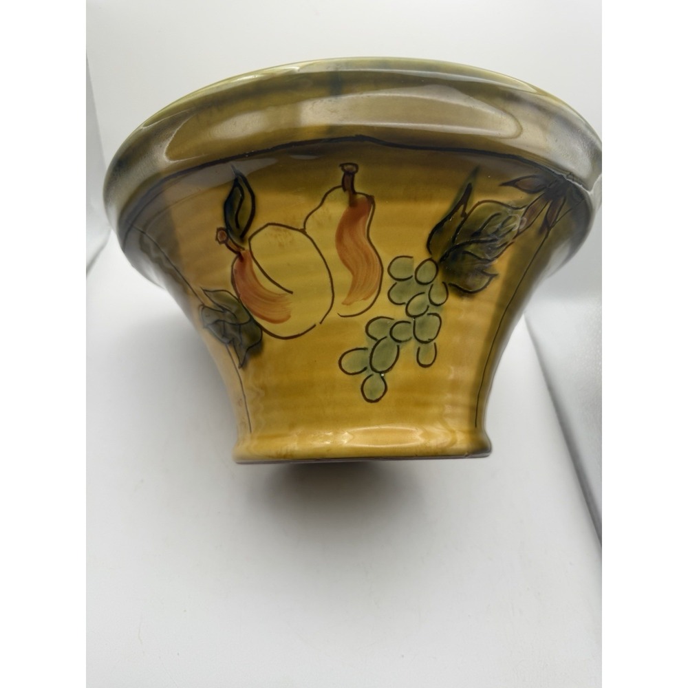 Ambiance Collections Provincial Fruit Michaelee Hand Painted Serve Bowl